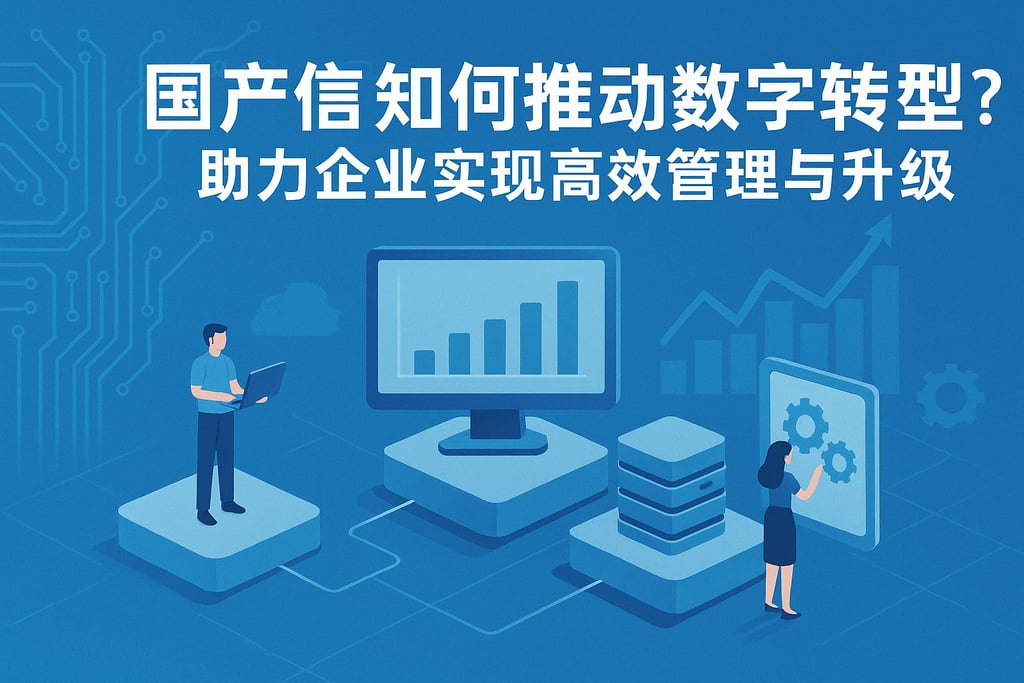 国产信创如何推动数字转型？助力企业实现高效管理与升级