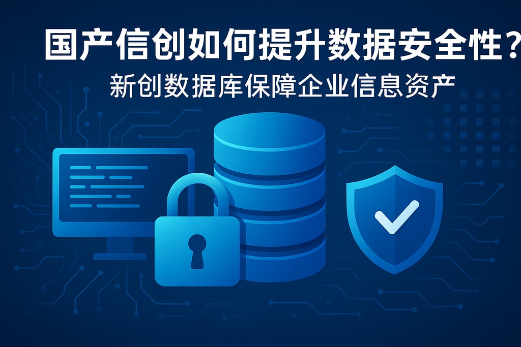 国产信创如何提升数据安全性？新创数据库保障企业信息资产
