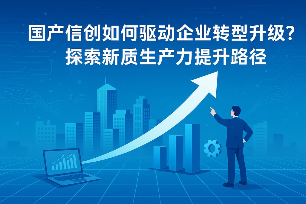 国产信创如何驱动企业转型升级？探索新质生产力提升路径