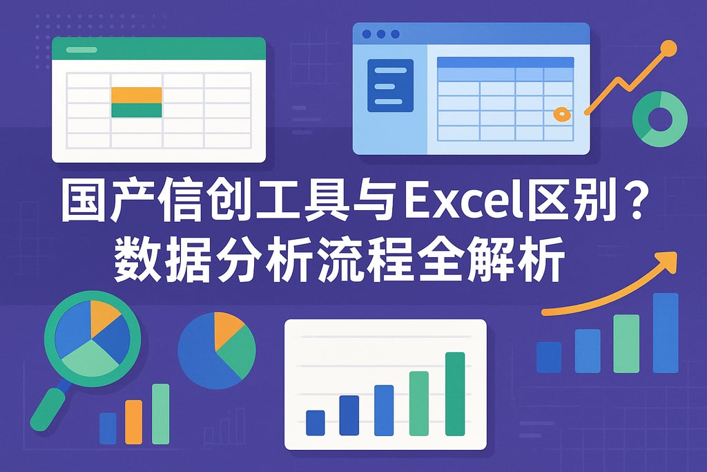 国产信创工具与Excel区别？数据分析流程全解析