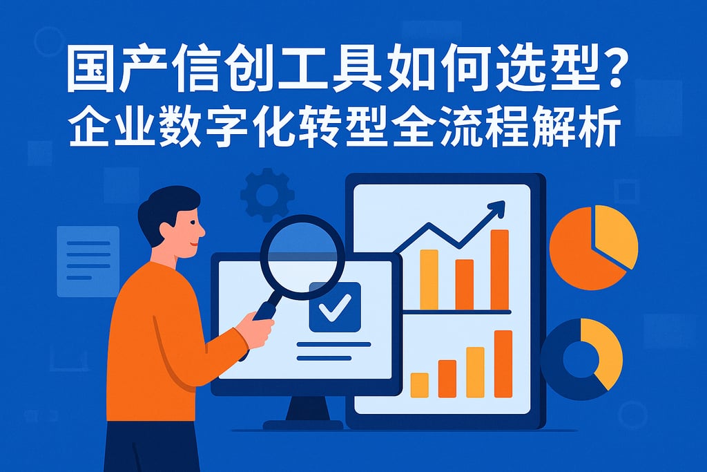 国产信创工具如何选型？企业数字化转型全流程解析