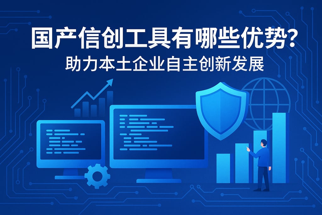 国产信创工具有哪些优势？助力本土企业自主创新发展