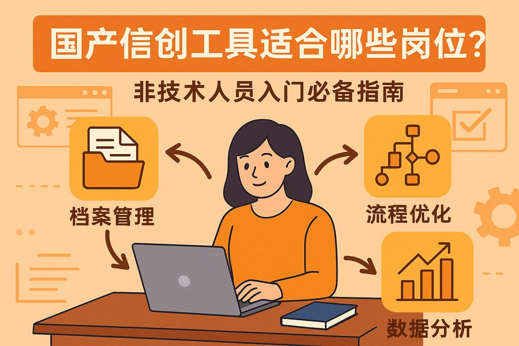 国产信创工具适合哪些岗位？非技术人员入门必备指南
