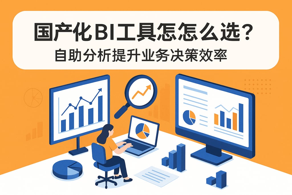 国产化BI工具怎么选？自助分析提升业务决策效率