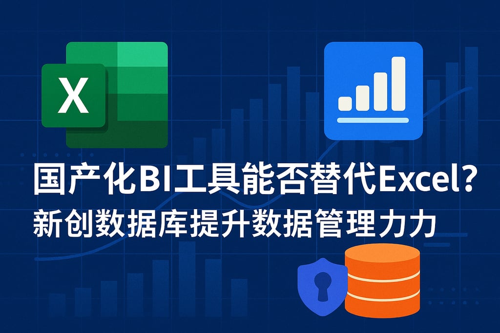 国产化BI工具能否替代Excel？新创数据库提升数据管理能力