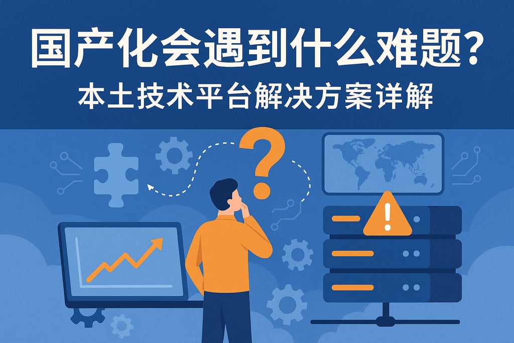 国产化会遇到什么难题？本土技术平台解决方案详解