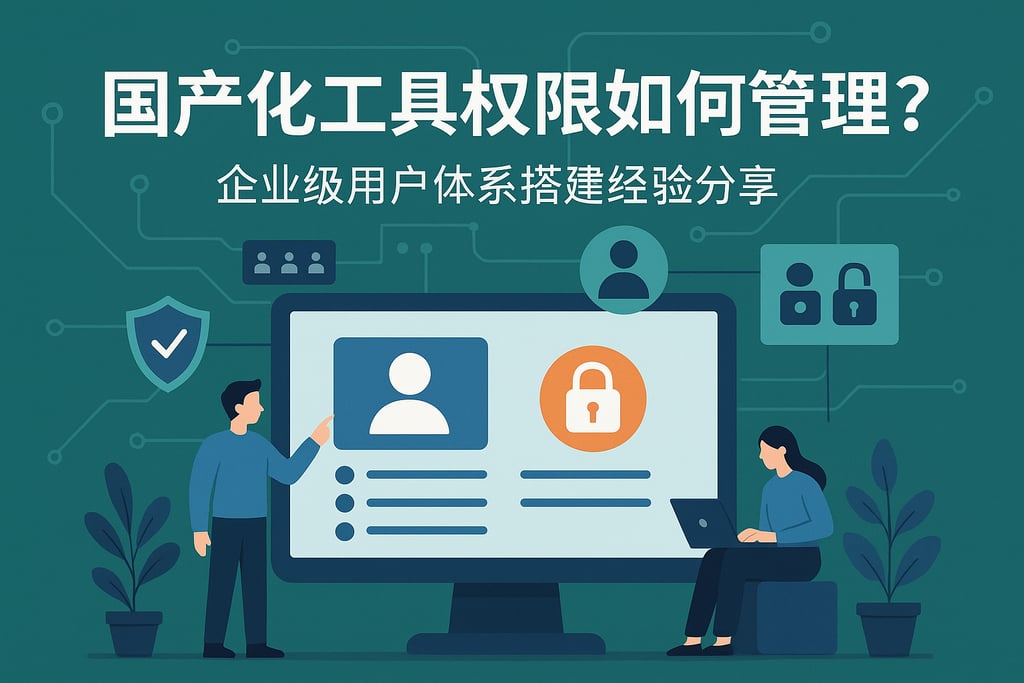 国产化工具权限如何管理？企业级用户体系搭建经验分享