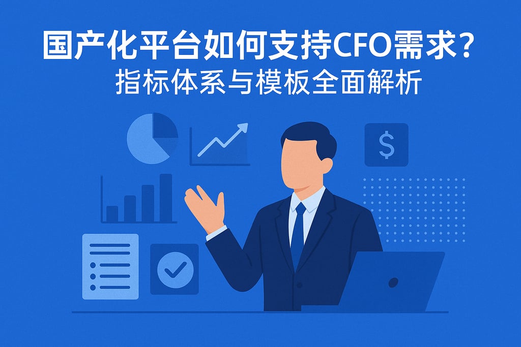 国产化平台如何支持CFO需求？指标体系与模板全面解析
