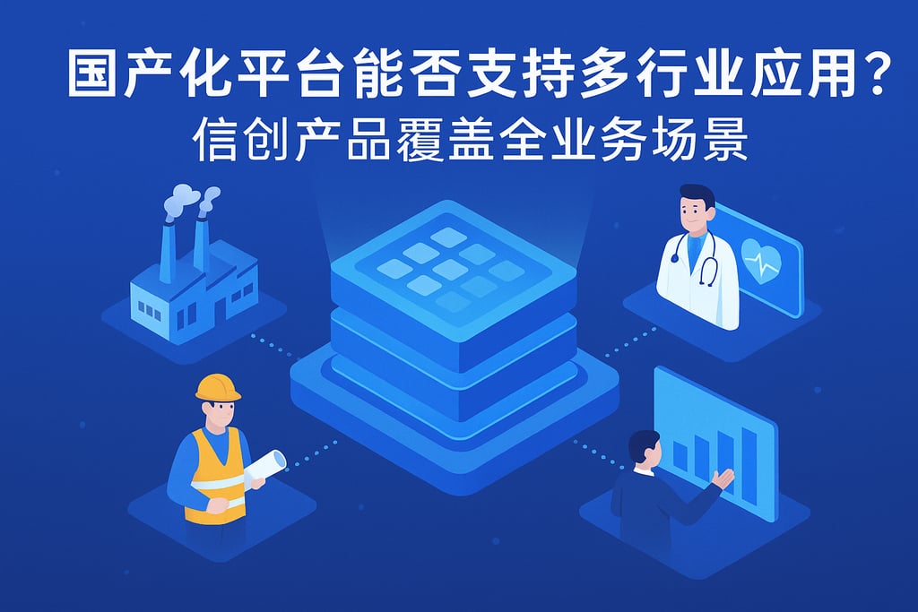 国产化平台能否支持多行业应用？信创产品覆盖全业务场景