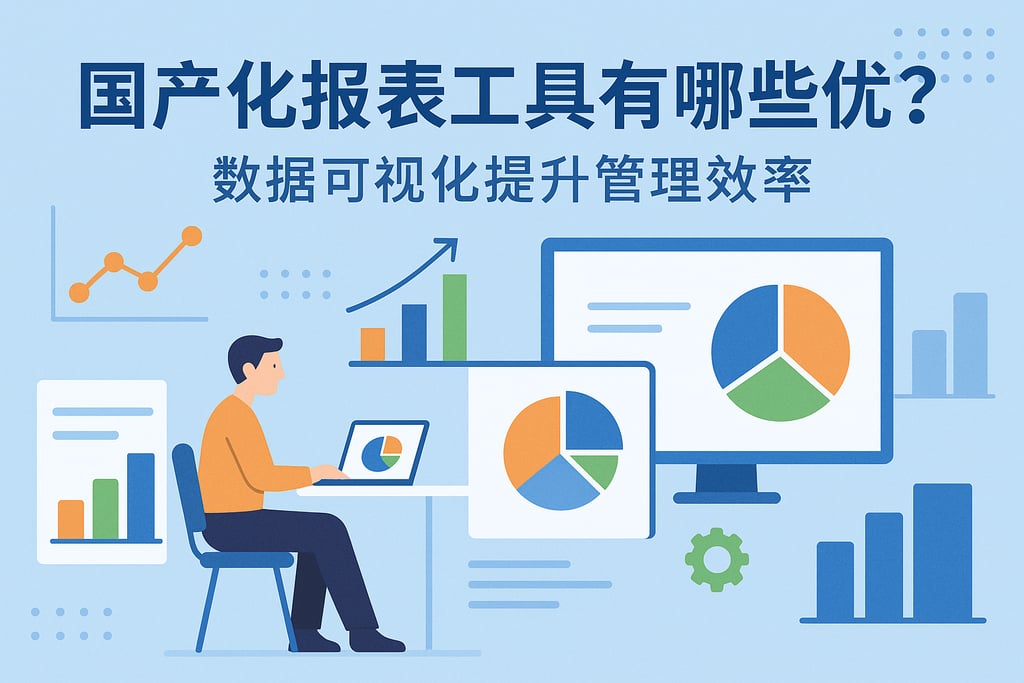 国产化报表工具有哪些优势？数据可视化提升管理效率