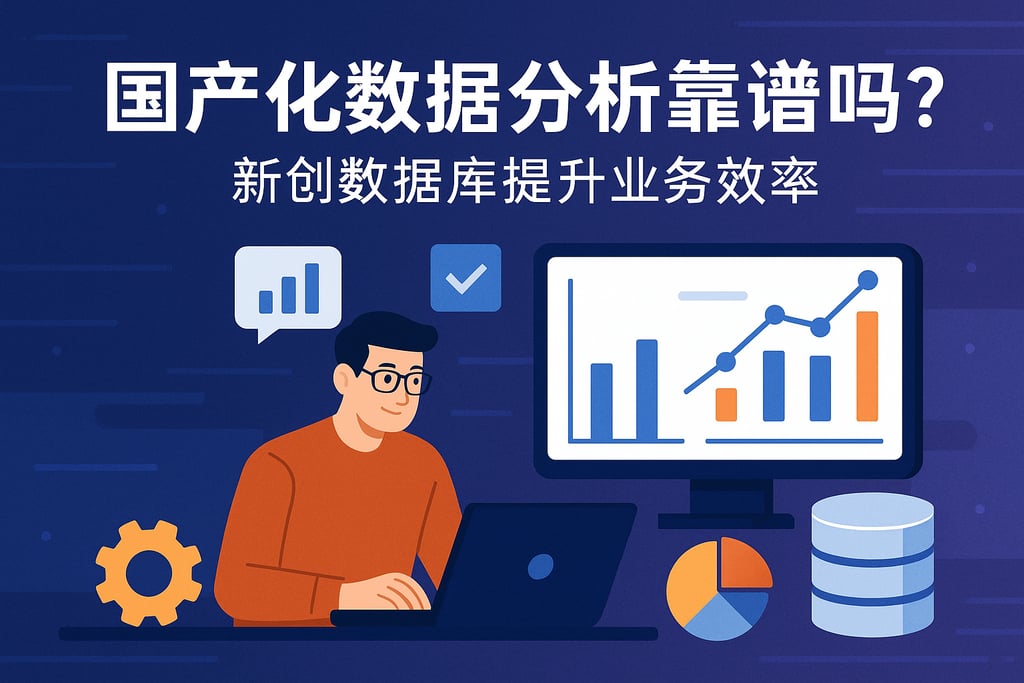 国产化数据分析靠谱吗？新创数据库提升业务效率
