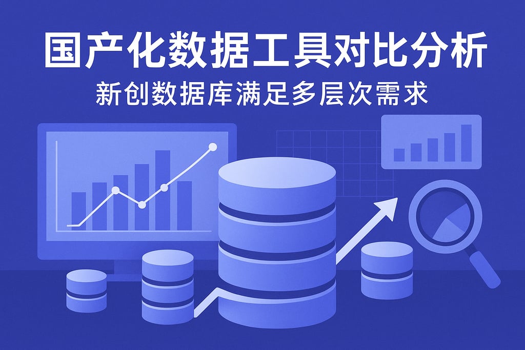 国产化数据工具对比分析？新创数据库满足多层次需求