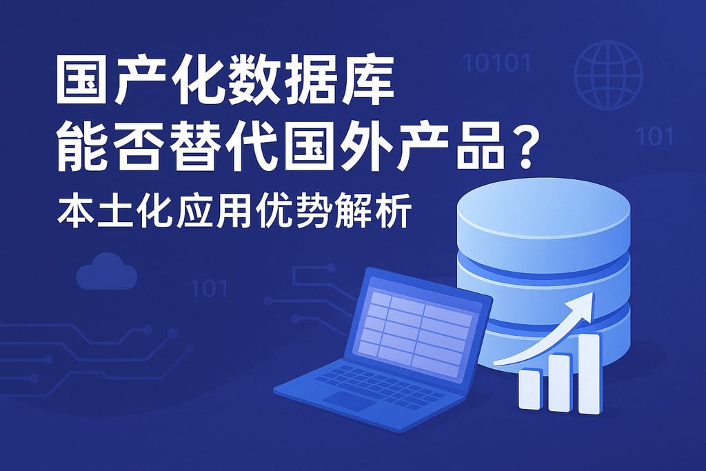 国产化数据库能否替代国外产品？本土化应用优势解析