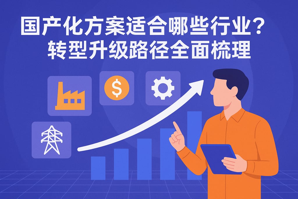 国产化方案适合哪些行业？转型升级路径全面梳理