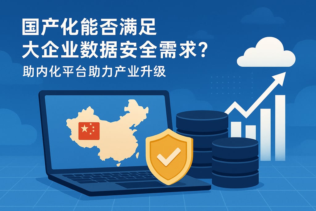 国产化能否满足大企业数据安全需求？本土化平台助力产业升级