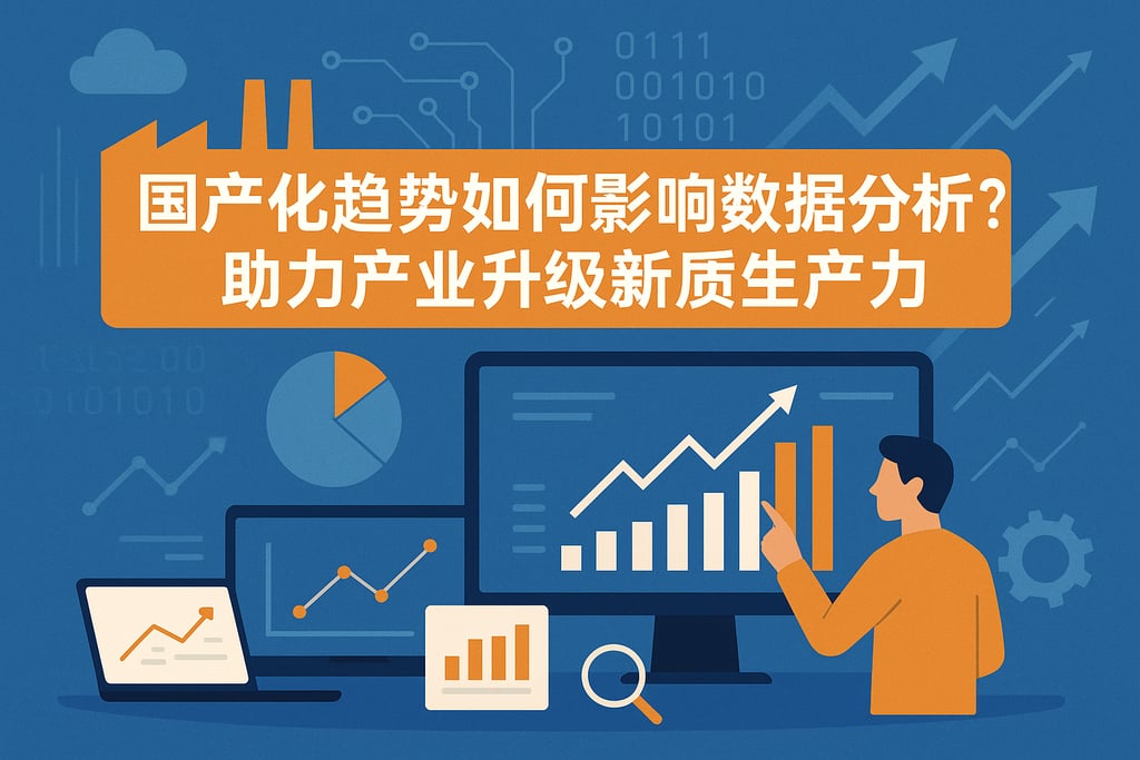 国产化趋势如何影响数据分析？助力产业升级新质生产力