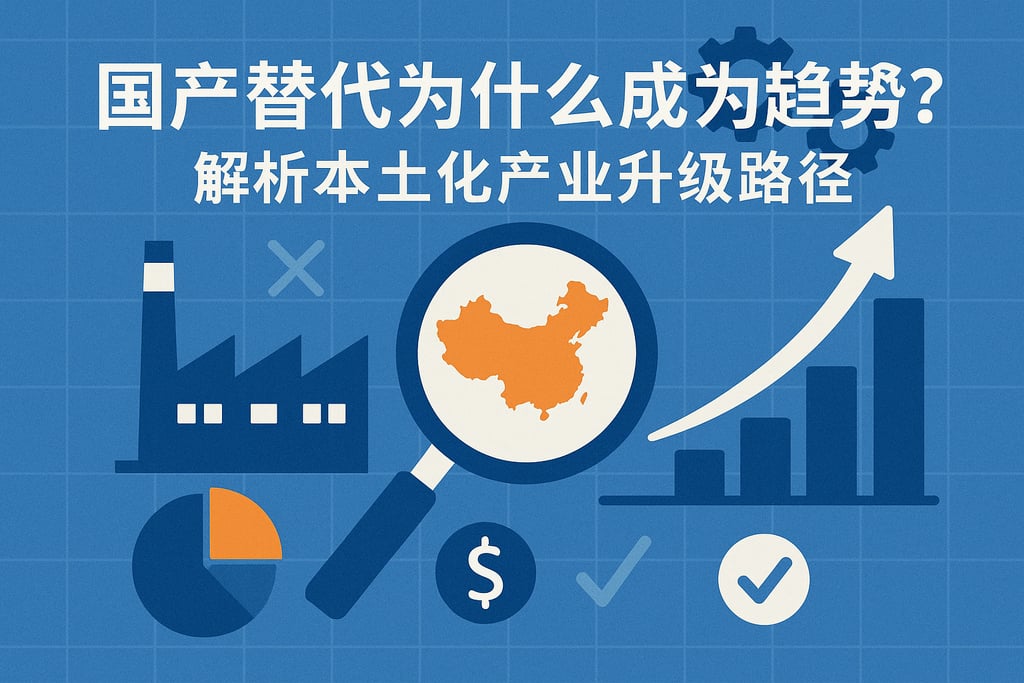 国产替代为什么成为趋势？解析本土化产业升级路径