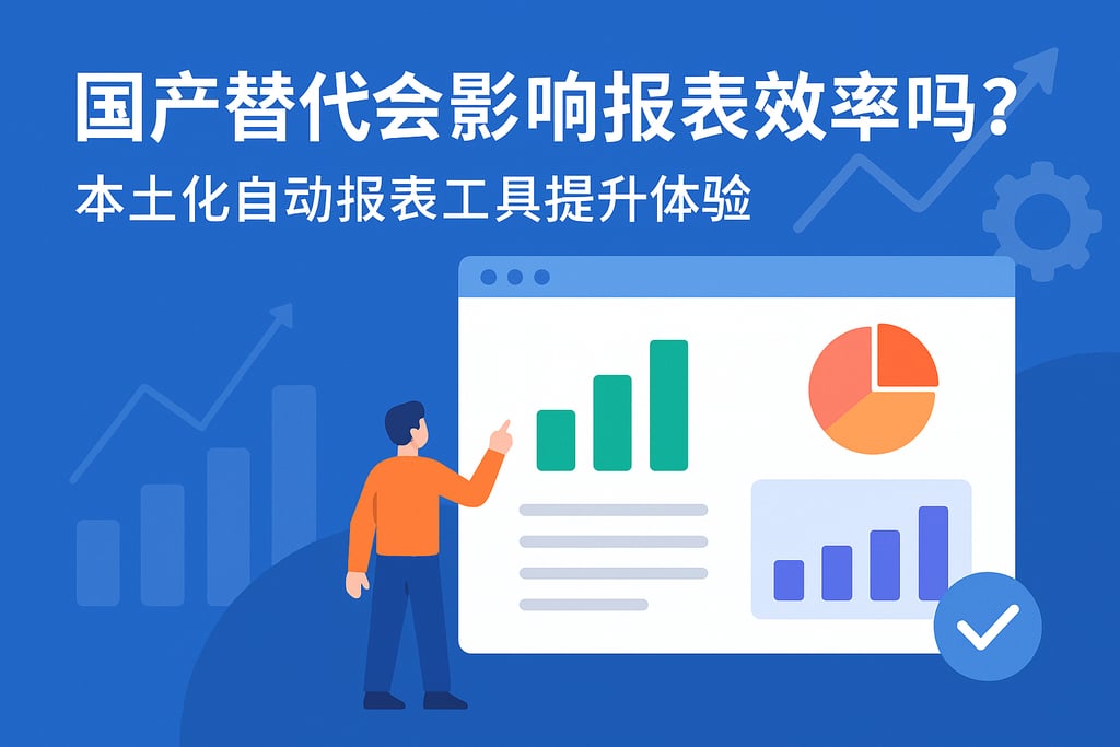 国产替代会影响报表效率吗？本土化自动报表工具提升体验