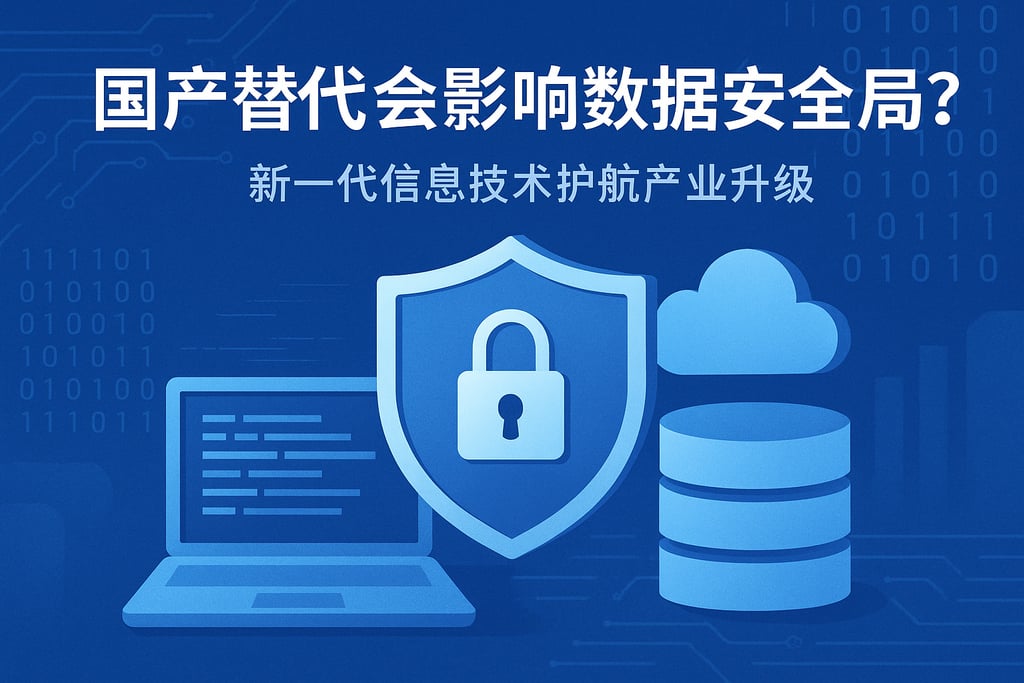 国产替代会影响数据安全吗？新一代信息技术护航产业升级