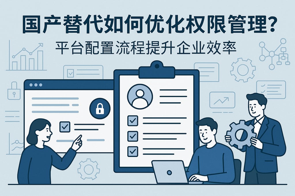 国产替代如何优化权限管理？平台配置流程提升企业效率
