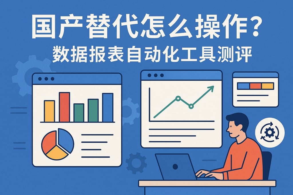 国产替代怎么操作？数据报表自动化工具测评