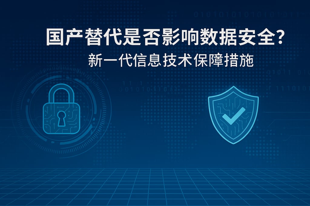 国产替代是否影响数据安全？新一代信息技术保障措施