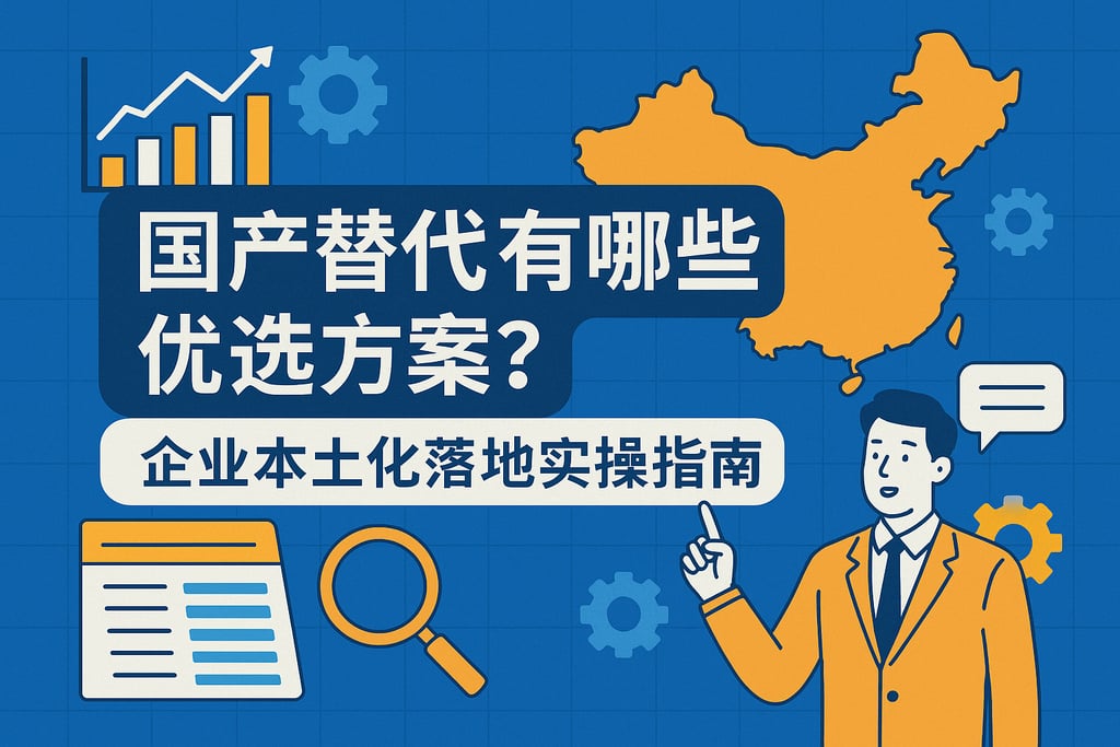 国产替代有哪些优选方案？企业本土化落地实操指南