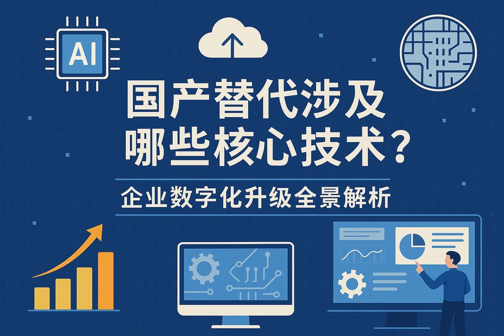 国产替代涉及哪些核心技术？企业数字化升级全景解析