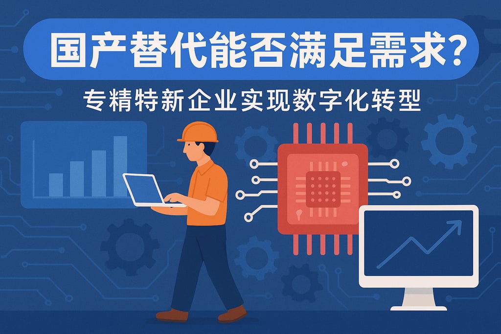 国产替代能否满足需求？专精特新企业实现数字化转型
