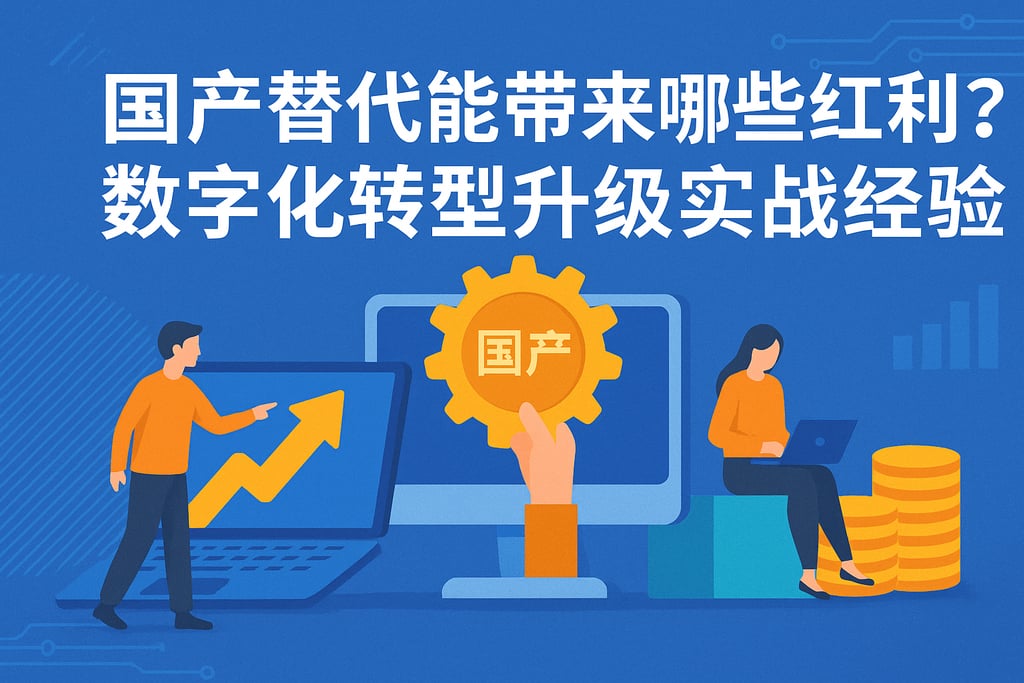 国产替代能带来哪些红利？数字化转型升级实战经验