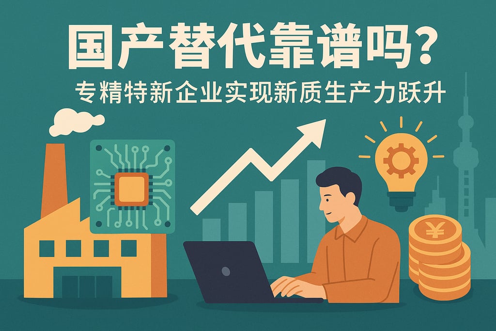 国产替代靠谱吗？专精特新企业实现新质生产力跃升