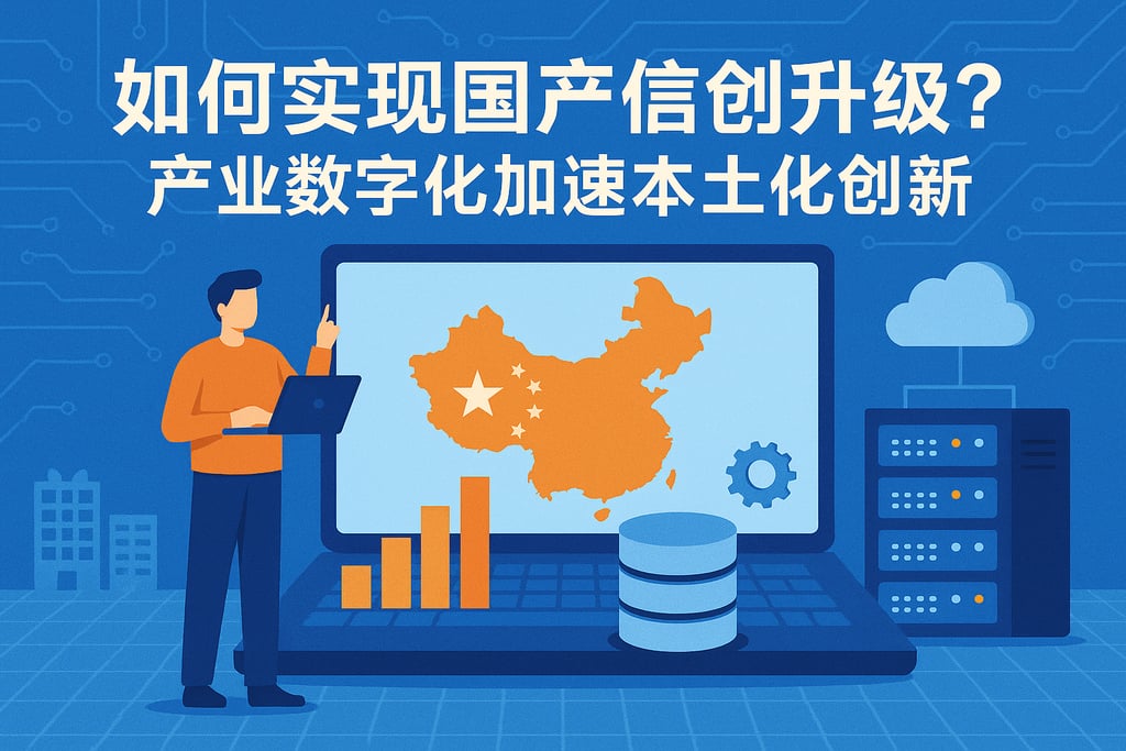 如何实现国产信创升级？产业数字化加速本土化创新
