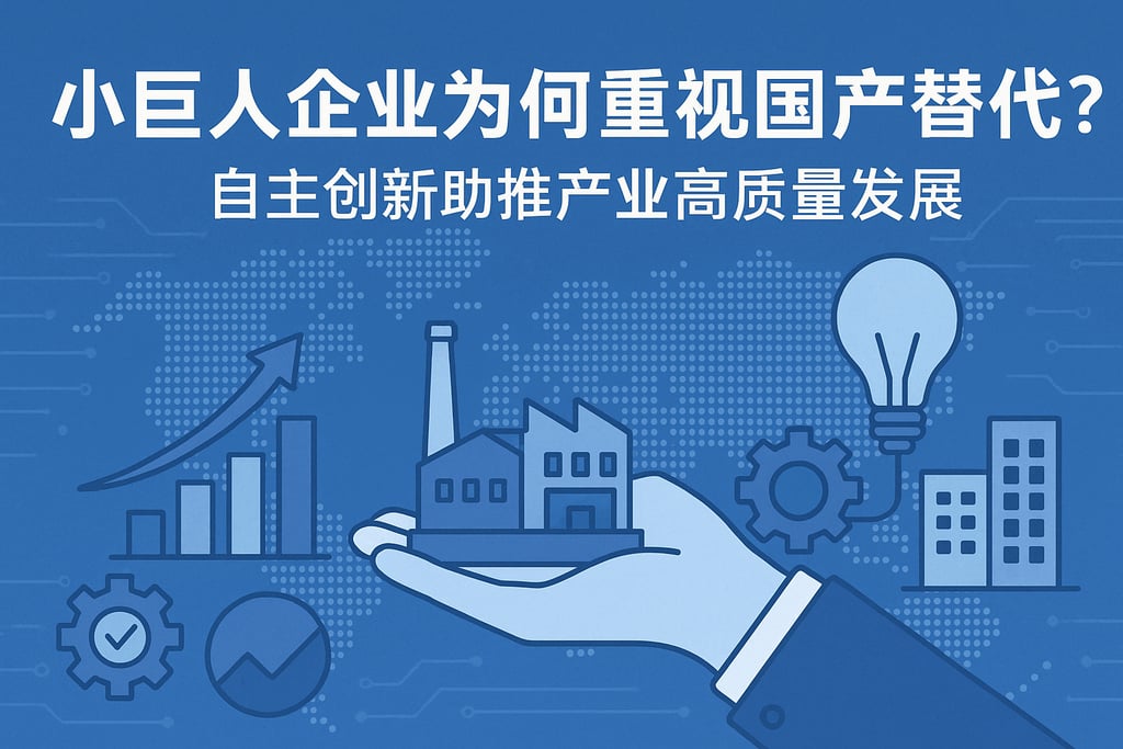 小巨人企业为何重视国产替代？自主创新助推产业高质量发展