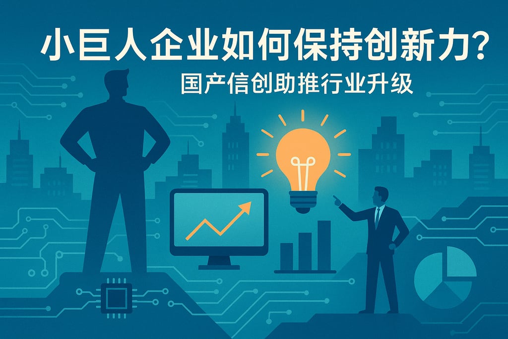 小巨人企业如何保持创新力？国产信创助推行业升级
