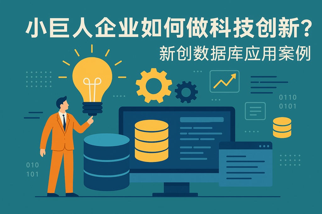 小巨人企业如何做科技创新？新创数据库应用案例