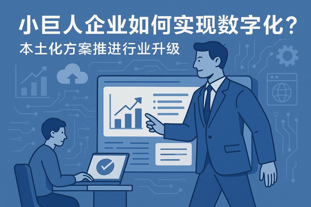 小巨人企业如何实现数字化？本土化方案推进行业升级