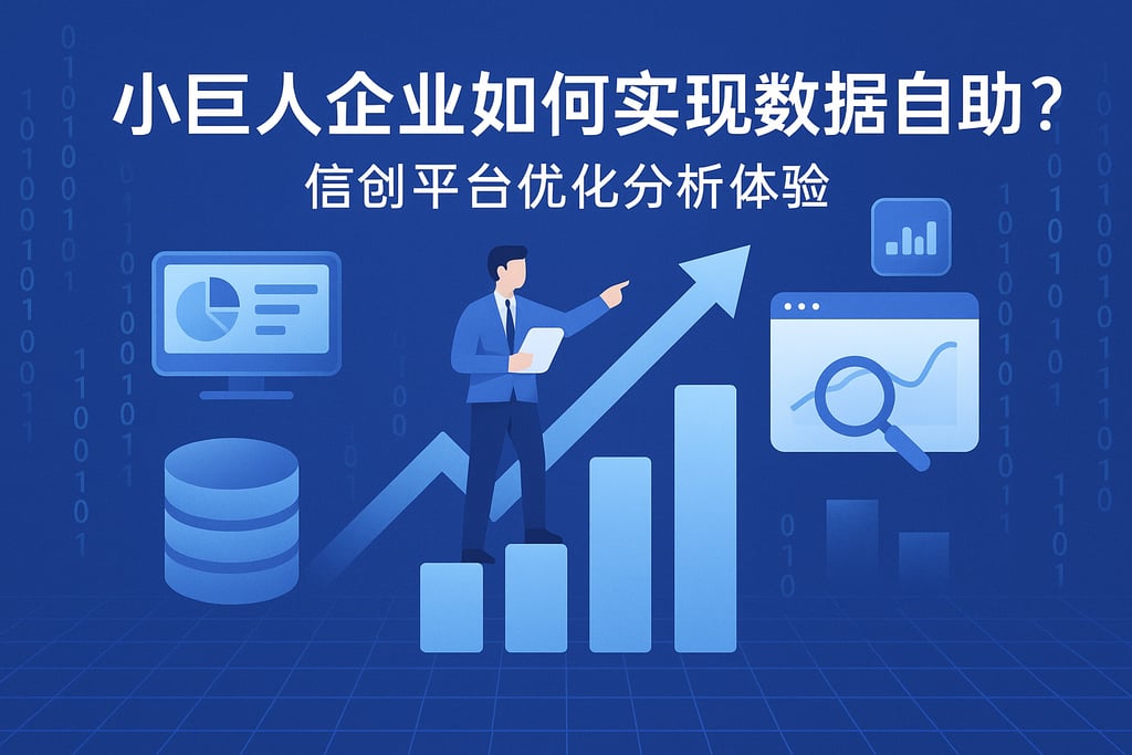 小巨人企业如何实现数据自助？信创平台优化分析体验