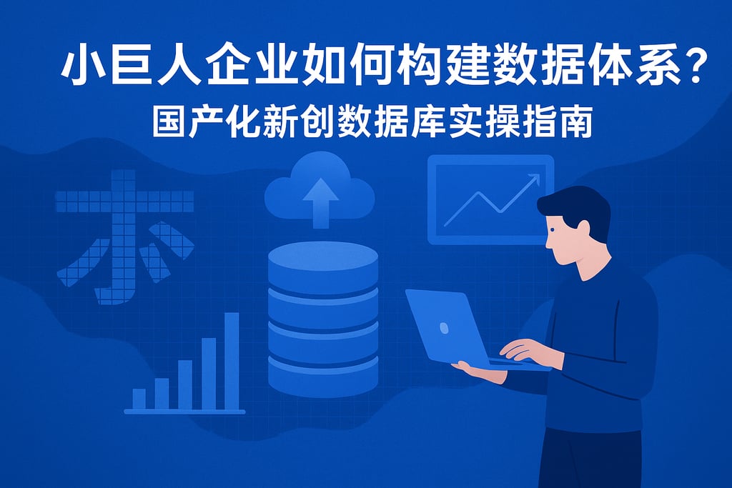 小巨人企业如何构建数据体系？国产化新创数据库实操指南