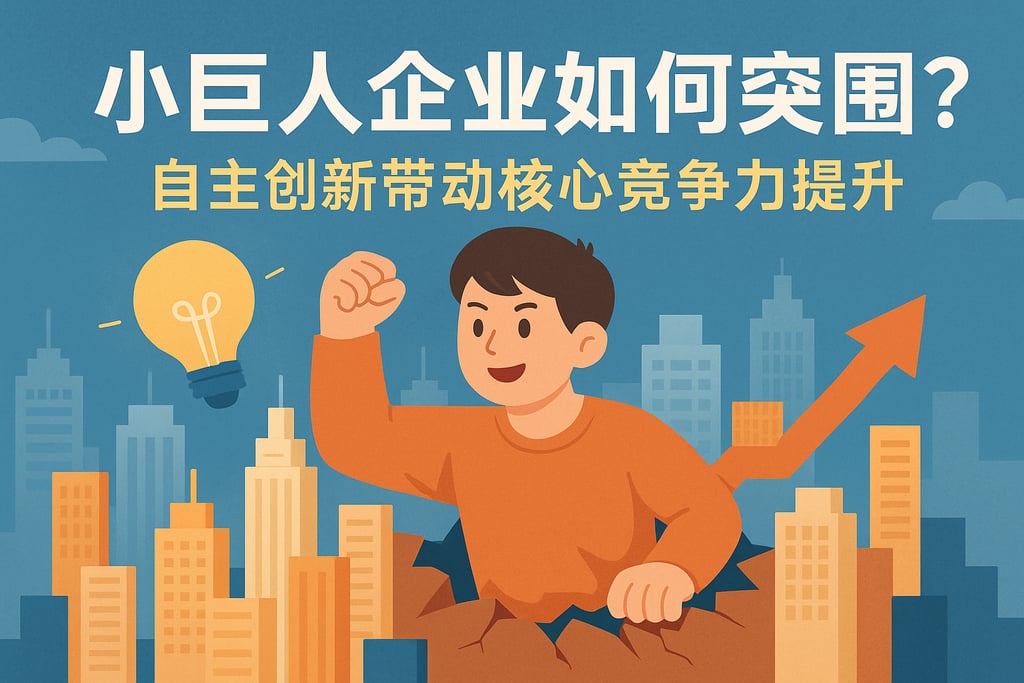 小巨人企业如何突围？自主创新带动核心竞争力提升