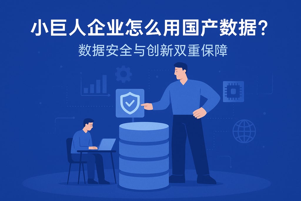 小巨人企业怎么用国产数据库？数据安全与创新双重保障