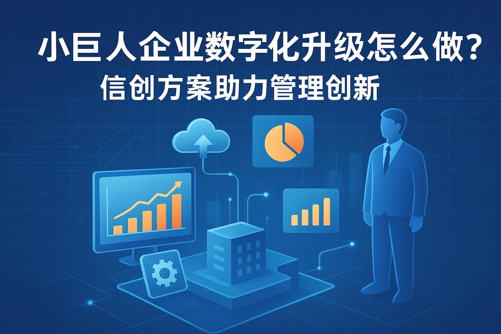 小巨人企业数字化升级怎么做？信创方案助力管理创新