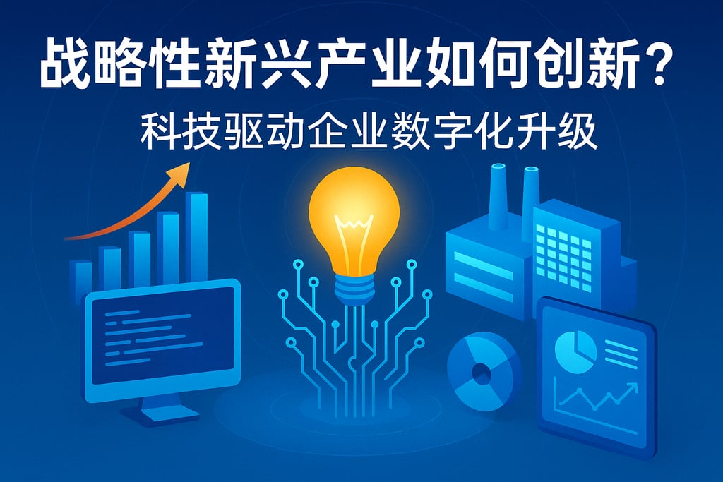 战略性新兴产业如何创新？科技驱动企业数字化升级
