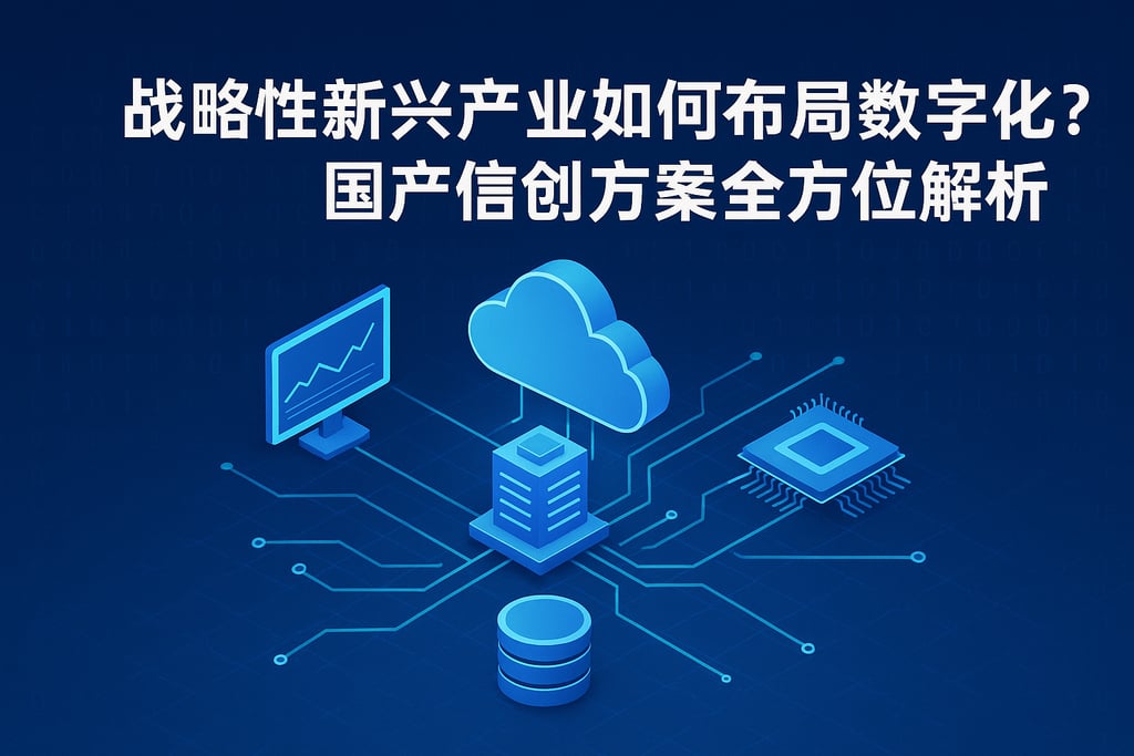 战略性新兴产业如何布局数字化？国产信创方案全方位解析