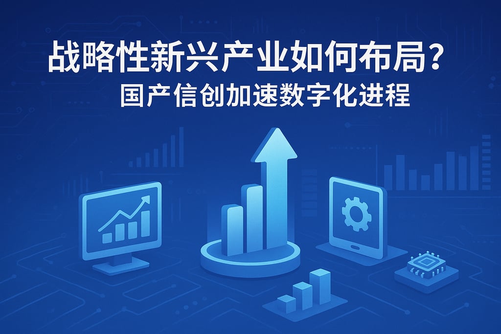 战略性新兴产业如何布局？国产信创加速数字化进程