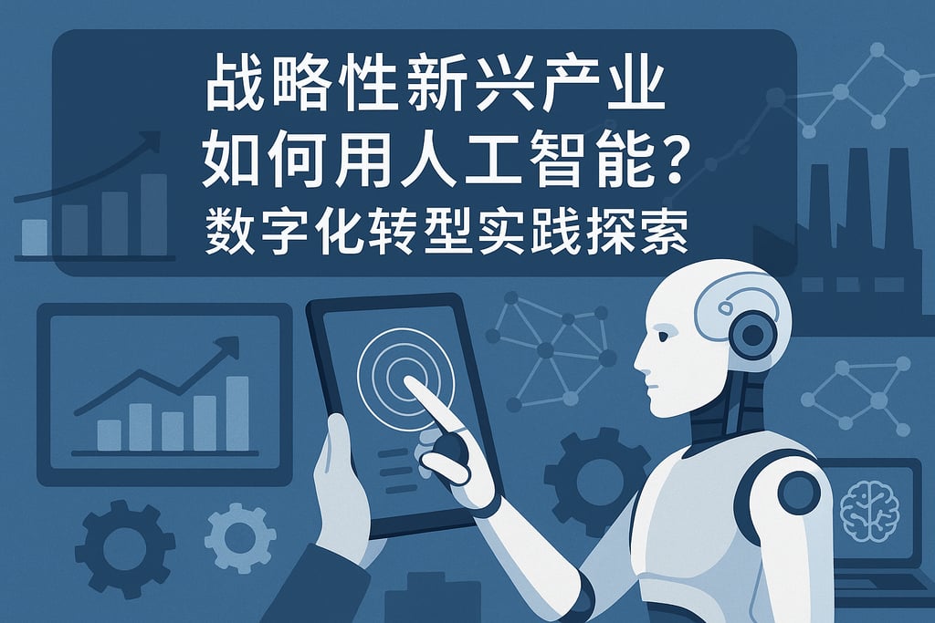 战略性新兴产业如何用人工智能？数字化转型实践探索