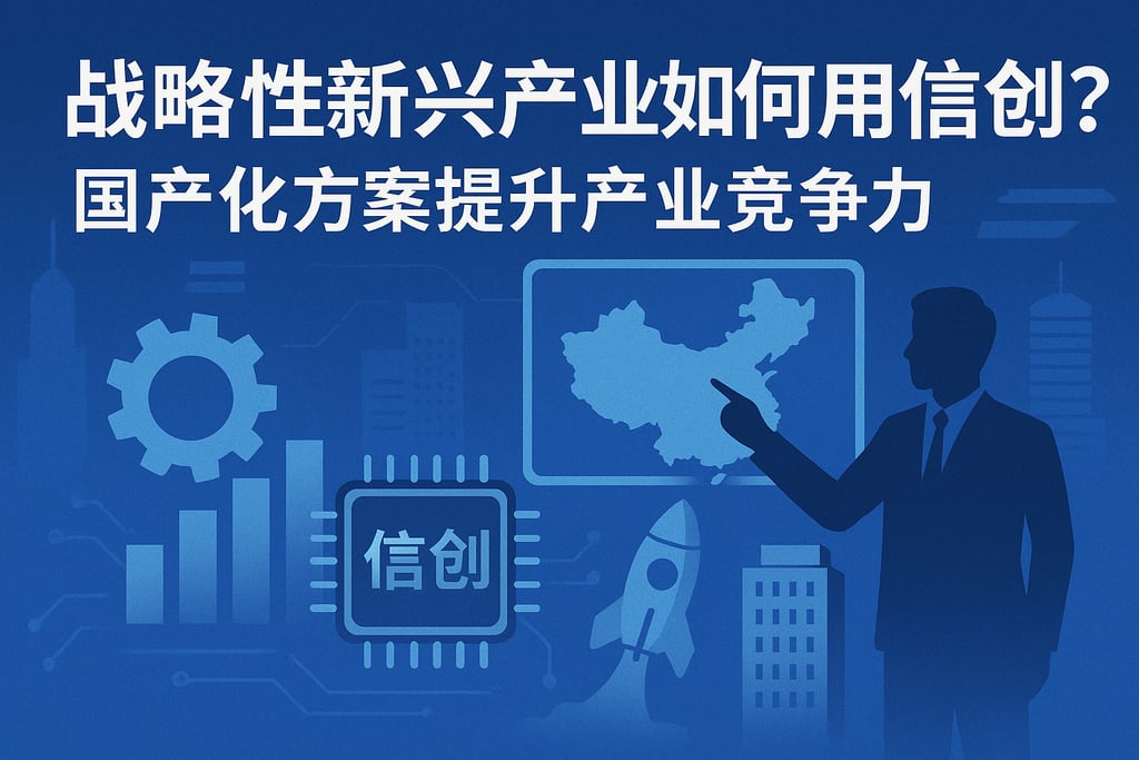 战略性新兴产业如何用信创？国产化方案提升产业竞争力
