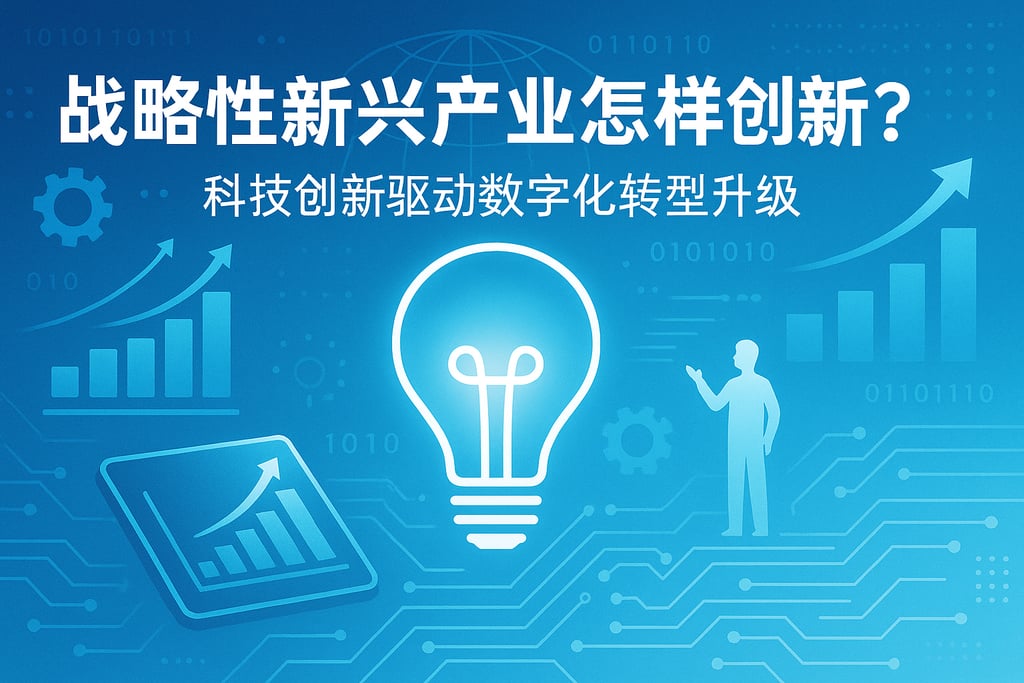 战略性新兴产业怎样创新？科技创新驱动数字化转型升级