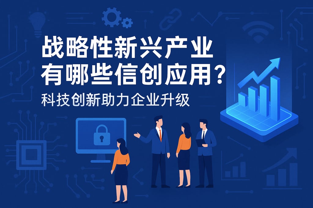 战略性新兴产业有哪些信创应用？科技创新助力企业升级