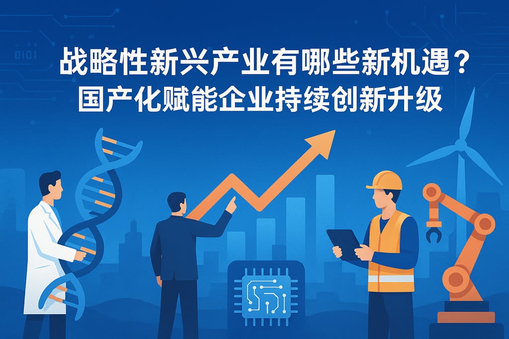 战略性新兴产业有哪些新机遇？国产化赋能企业持续创新升级
