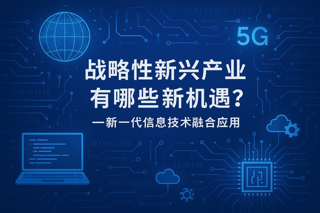 战略性新兴产业有哪些新机遇？新一代信息技术融合应用